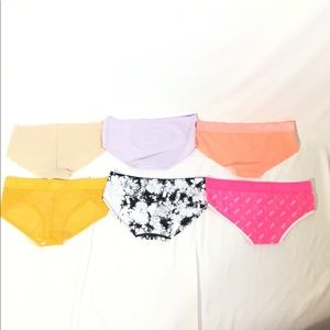 PINK Victoria's Secret Intimates & Sleepwear - Victoria’s Secret Pink Panties Lot Of 6 Hipster PINK Victoria's Secret Intimates & Sleepwear - Victoria’s Secret Pink Panties Lot Of 6 Hipster